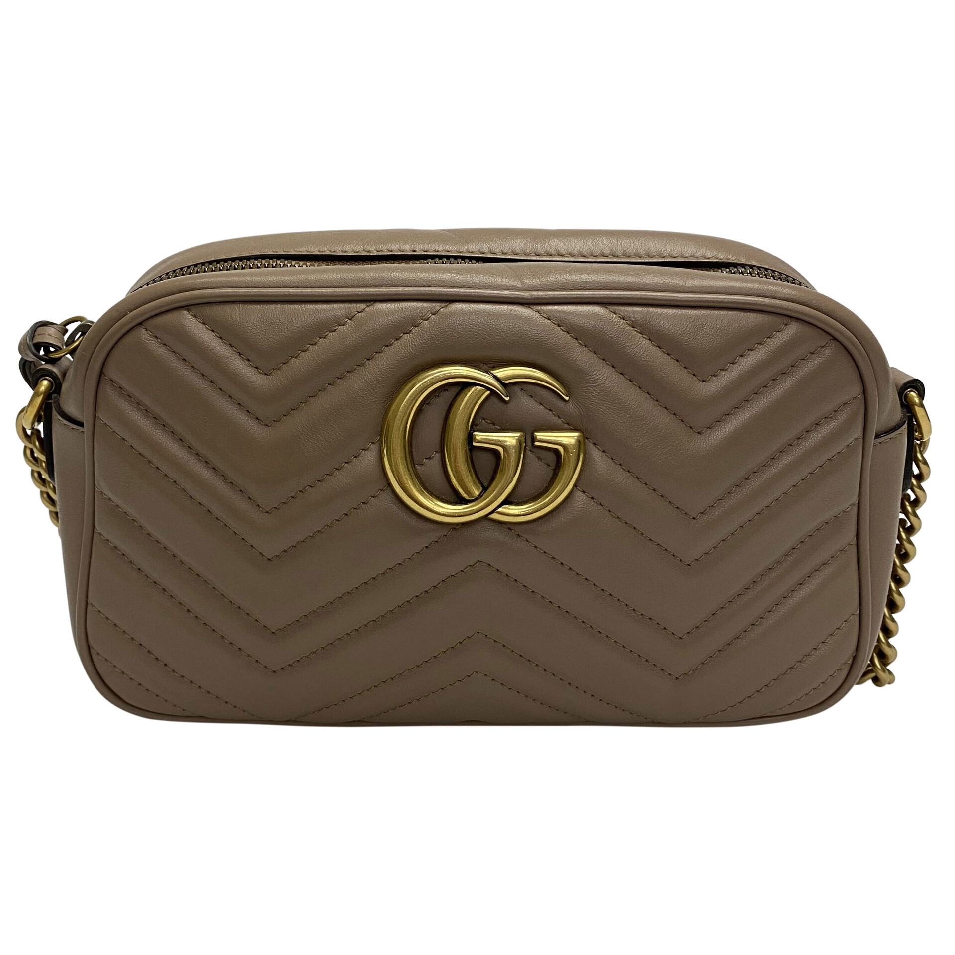 Bolsa Gucci GG Marmont Nude