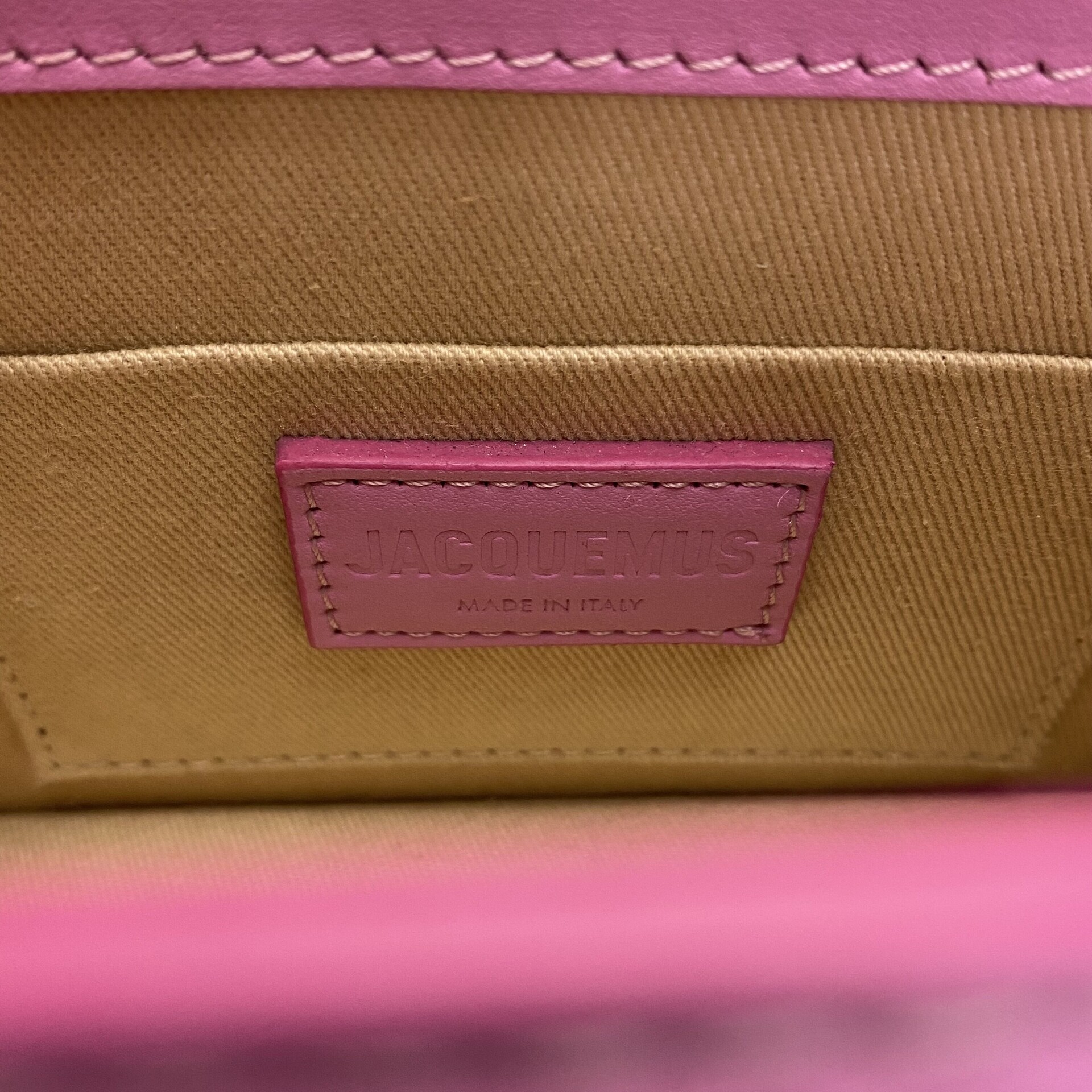 Bolsa Jacquemus Le Chiquito Rosa