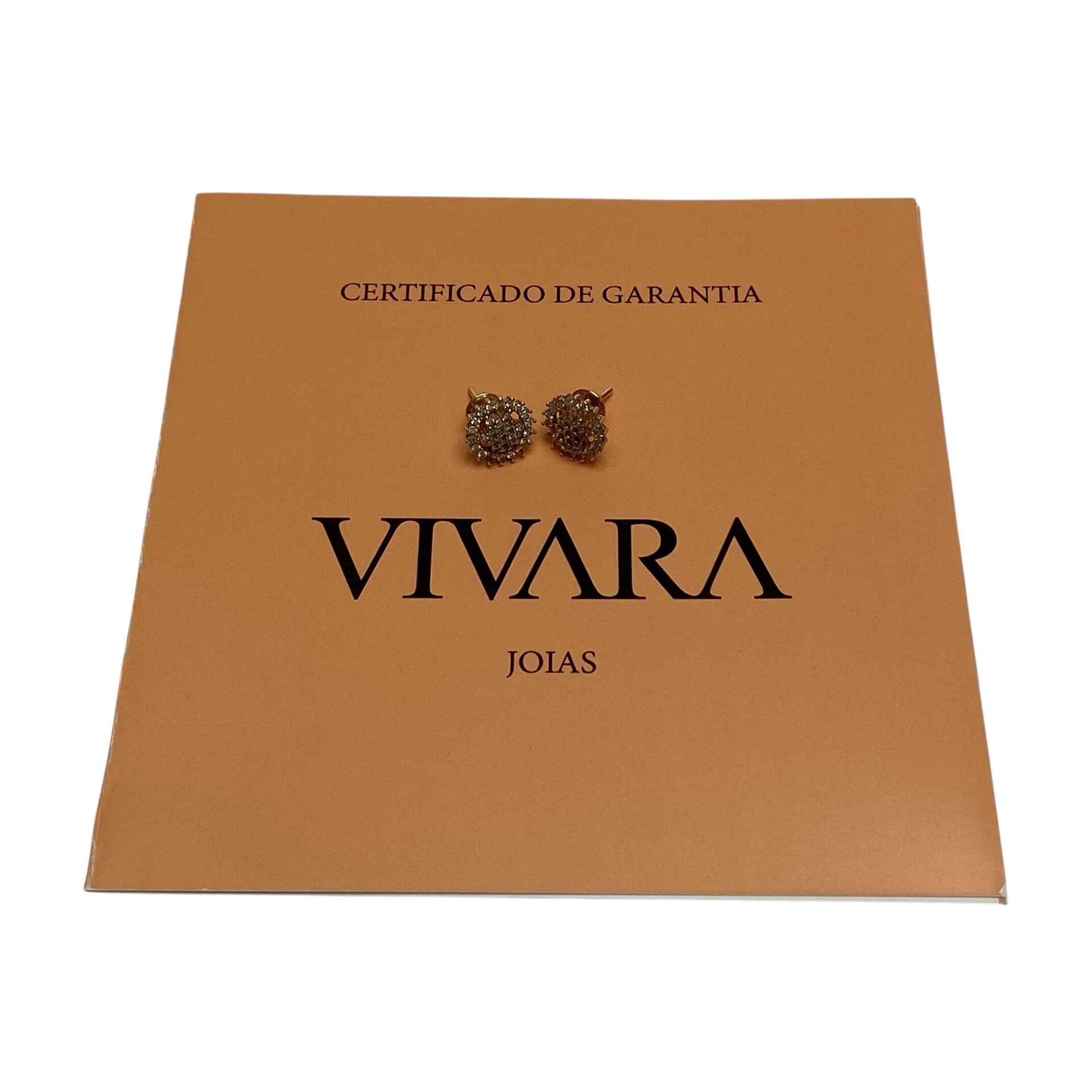 Par de Brincos Vivara Raiyah