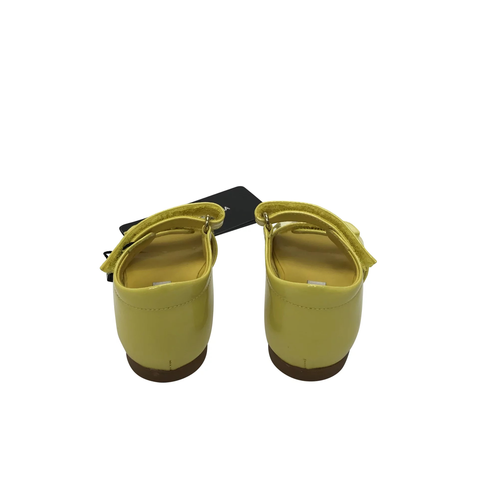 Sandália Infantil Dolce & Gabbana Verniz Amarelo