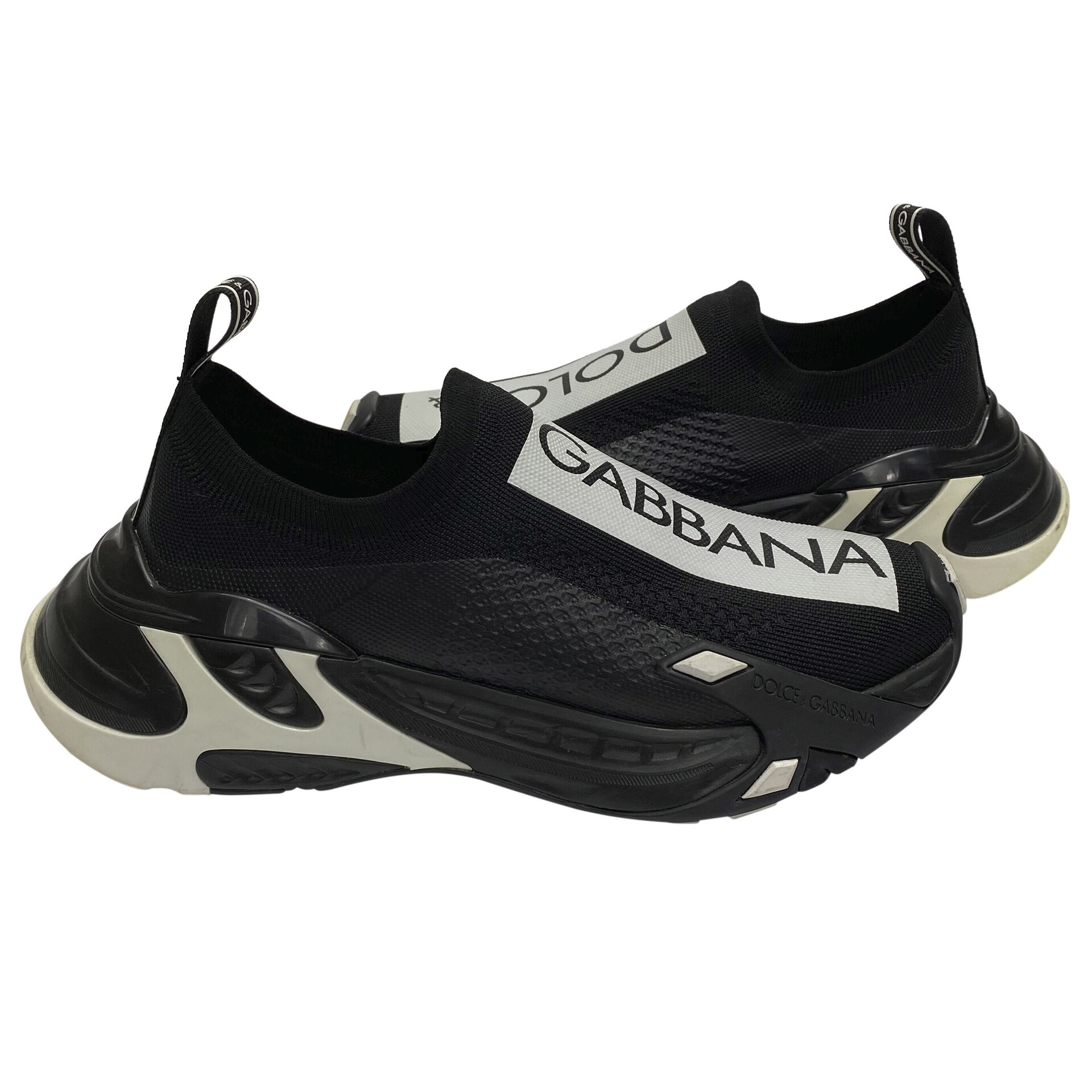 Tênis Dolce & Gabbana Fast com Mesh Bicolor