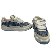 Tênis Balmain B Court Denim Monograma