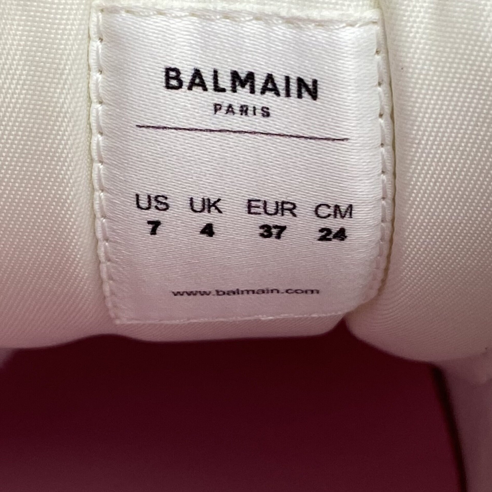 Tênis Balmain B Court Denim Monograma