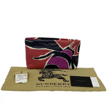 Clutch Burberry Estampada