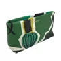 Clutch Burberry Estampada Verde