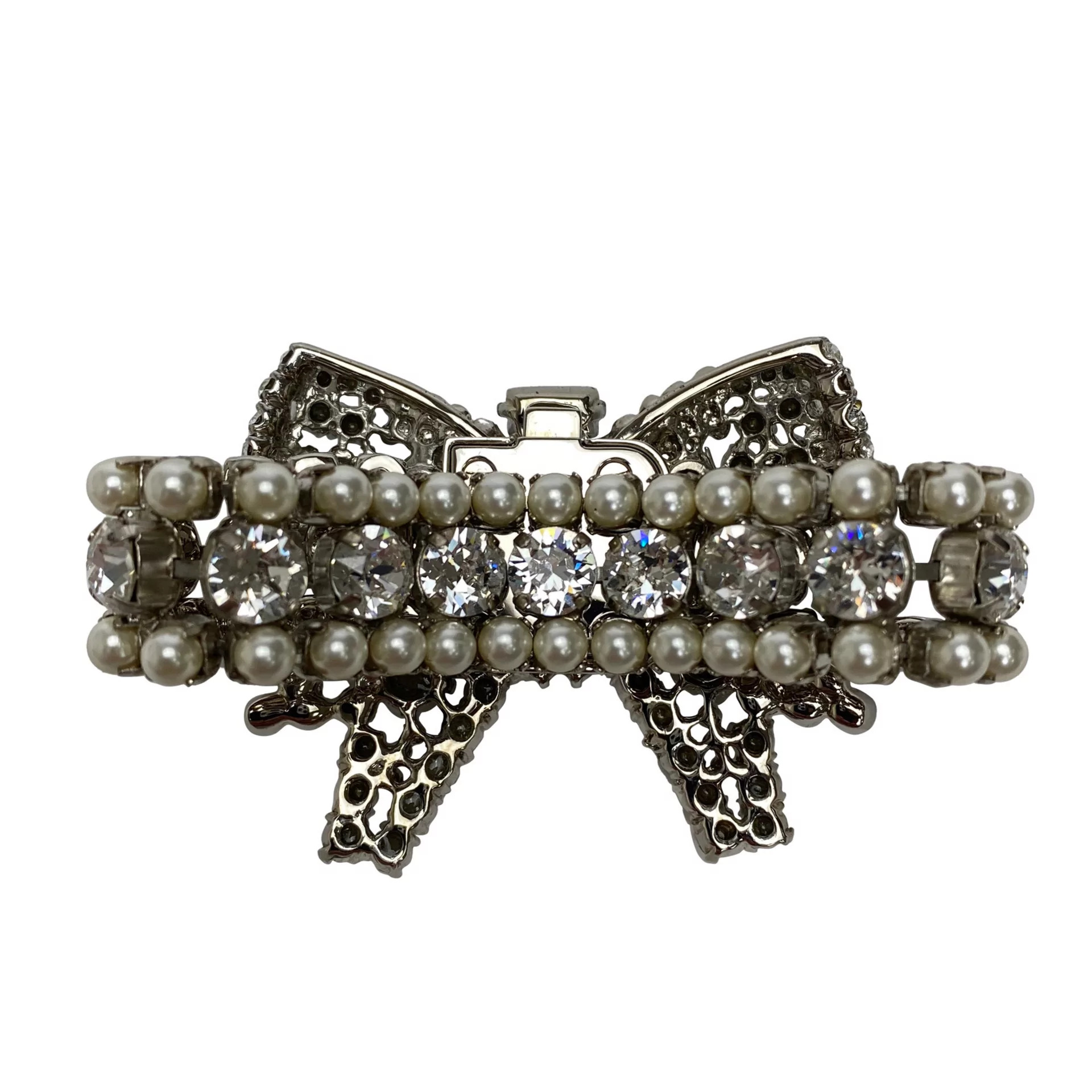 Bracelete Miu Miu Laço Swarovski