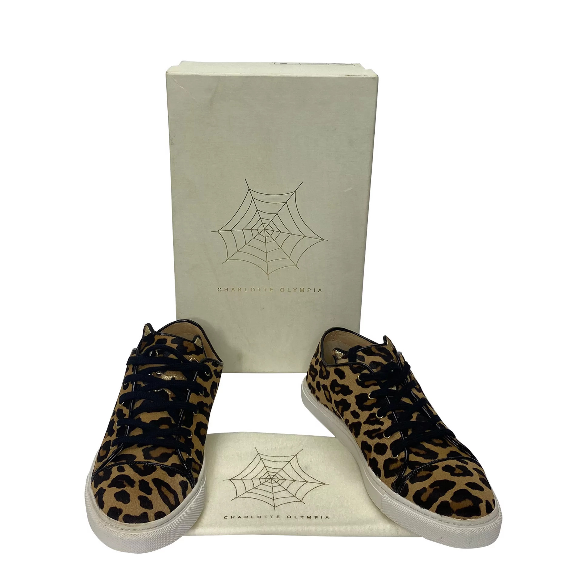 Tênis Charlotte Olympia Animal Print