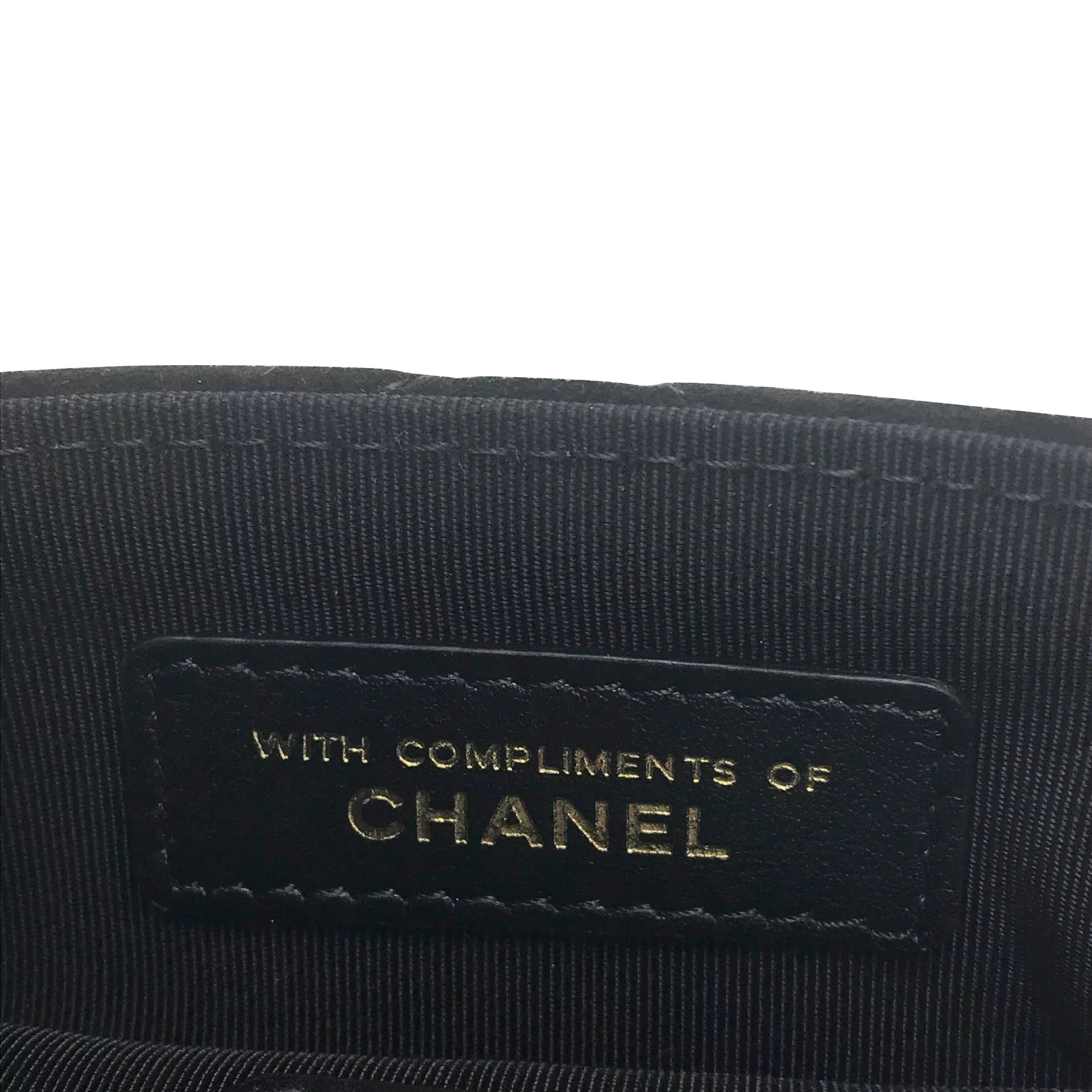 Pochette Chanel Preta