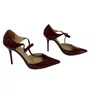 Sapato Jimmy Choo Verniz Vinho