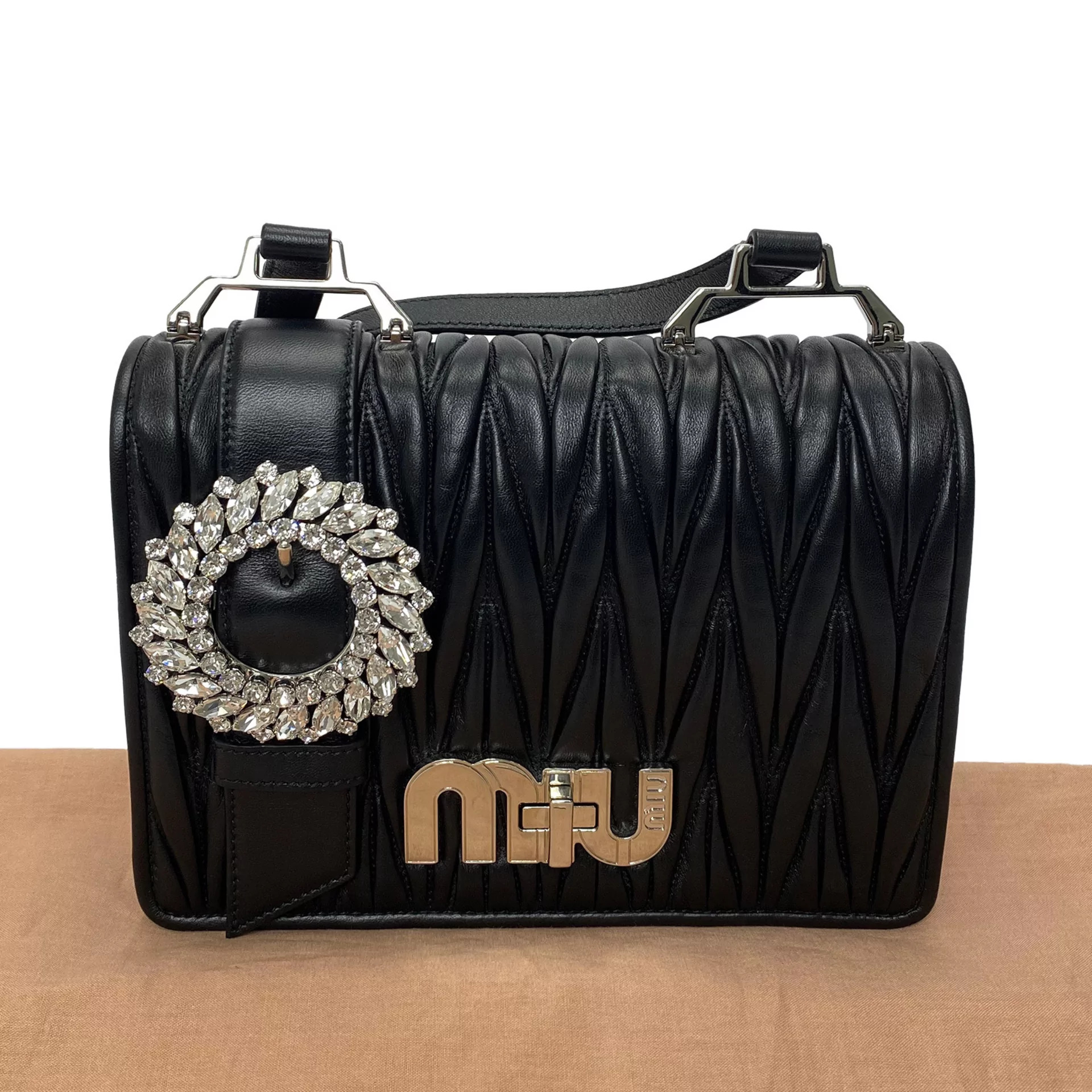 Bolsa Miu Miu 'Miu Crystal' Tiracolo