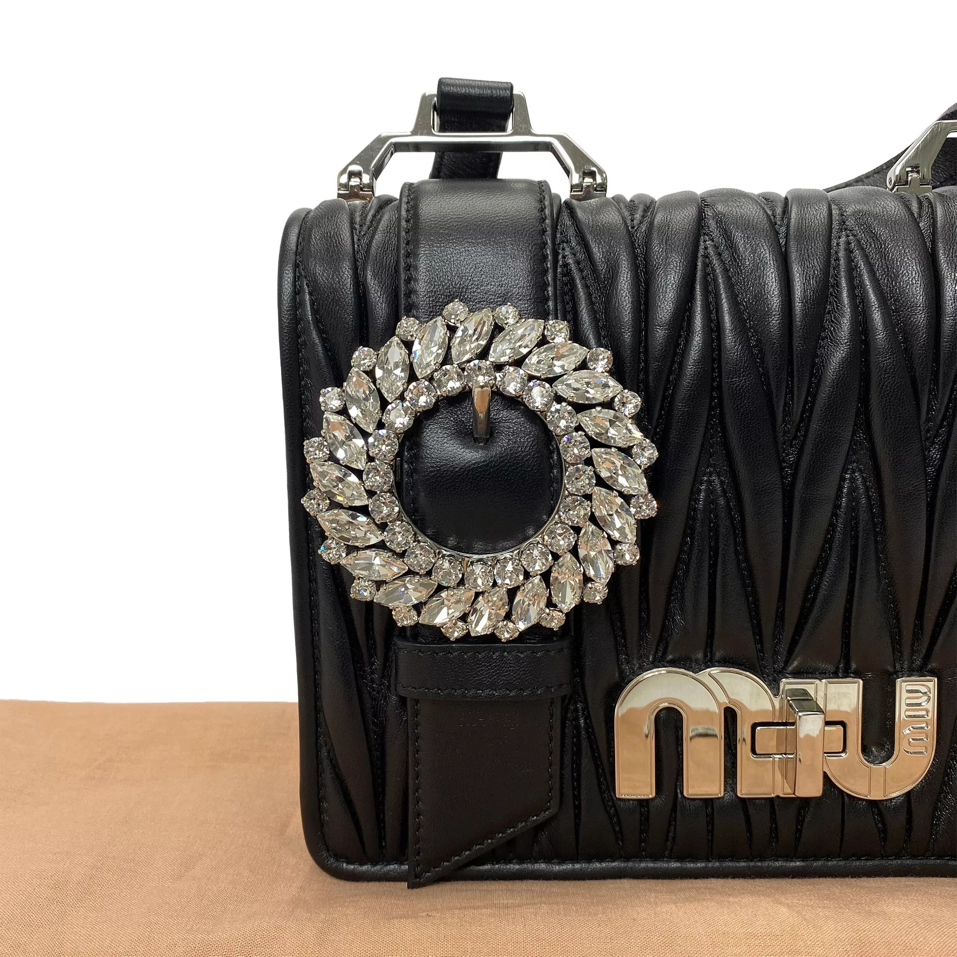 Bolsa Miu Miu 'Miu Crystal' Tiracolo