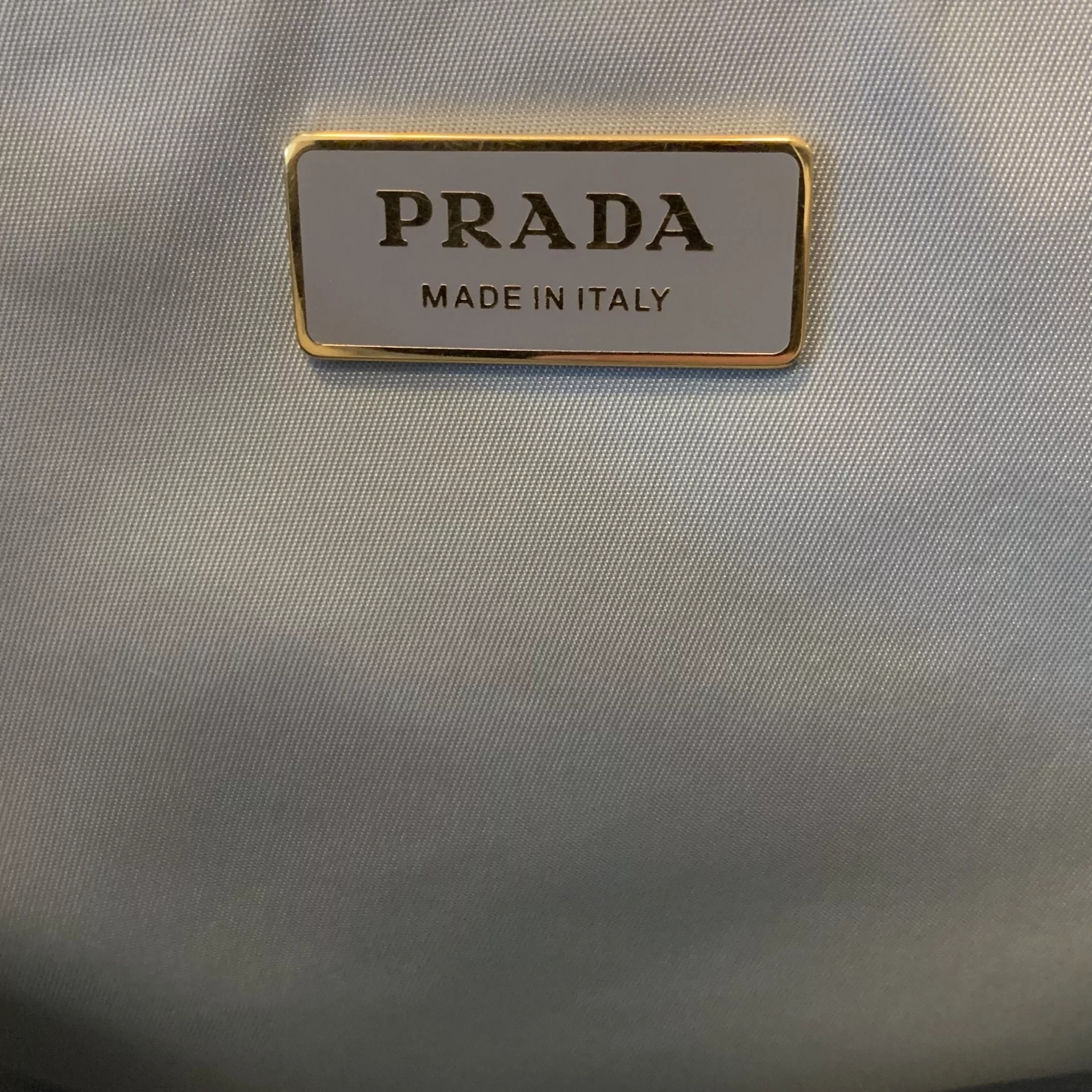 Bolsa Prada Etiquette Nylon Preta