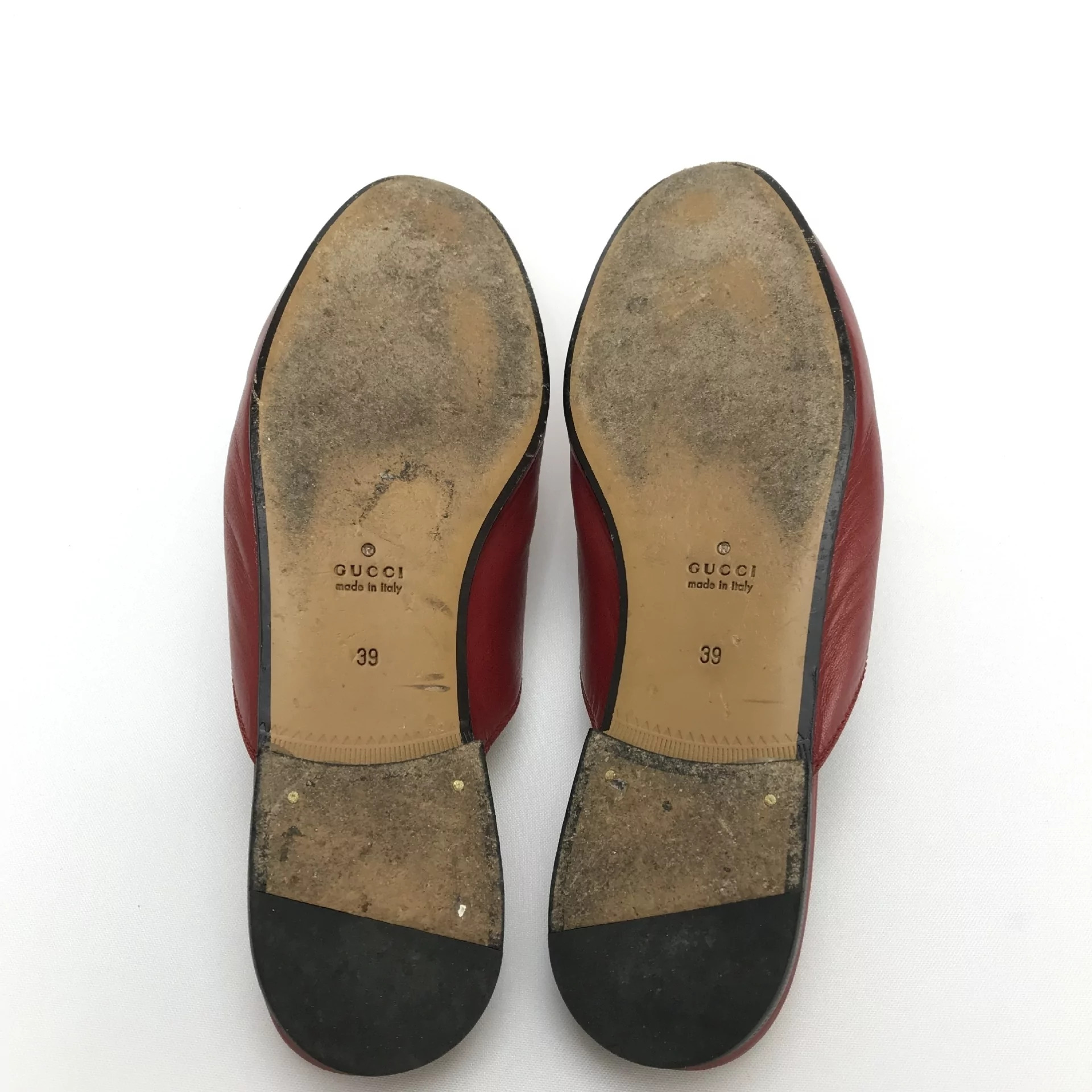 Slipper de Couro Gucci Princetown