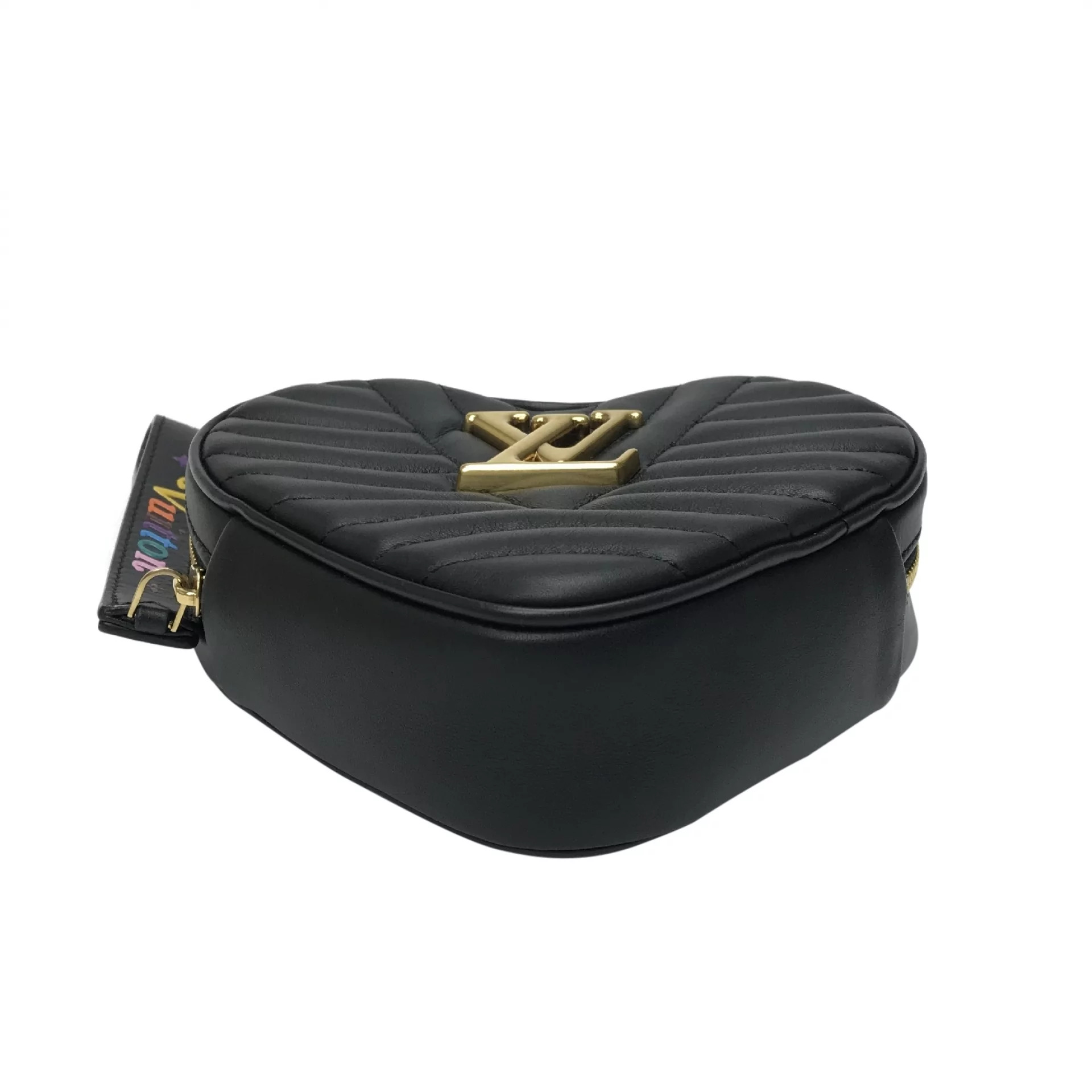 Bolsa Louis Vuitton New Wave Heart Preta