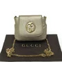 Bolsa Gucci '1973' Couro Metalizada