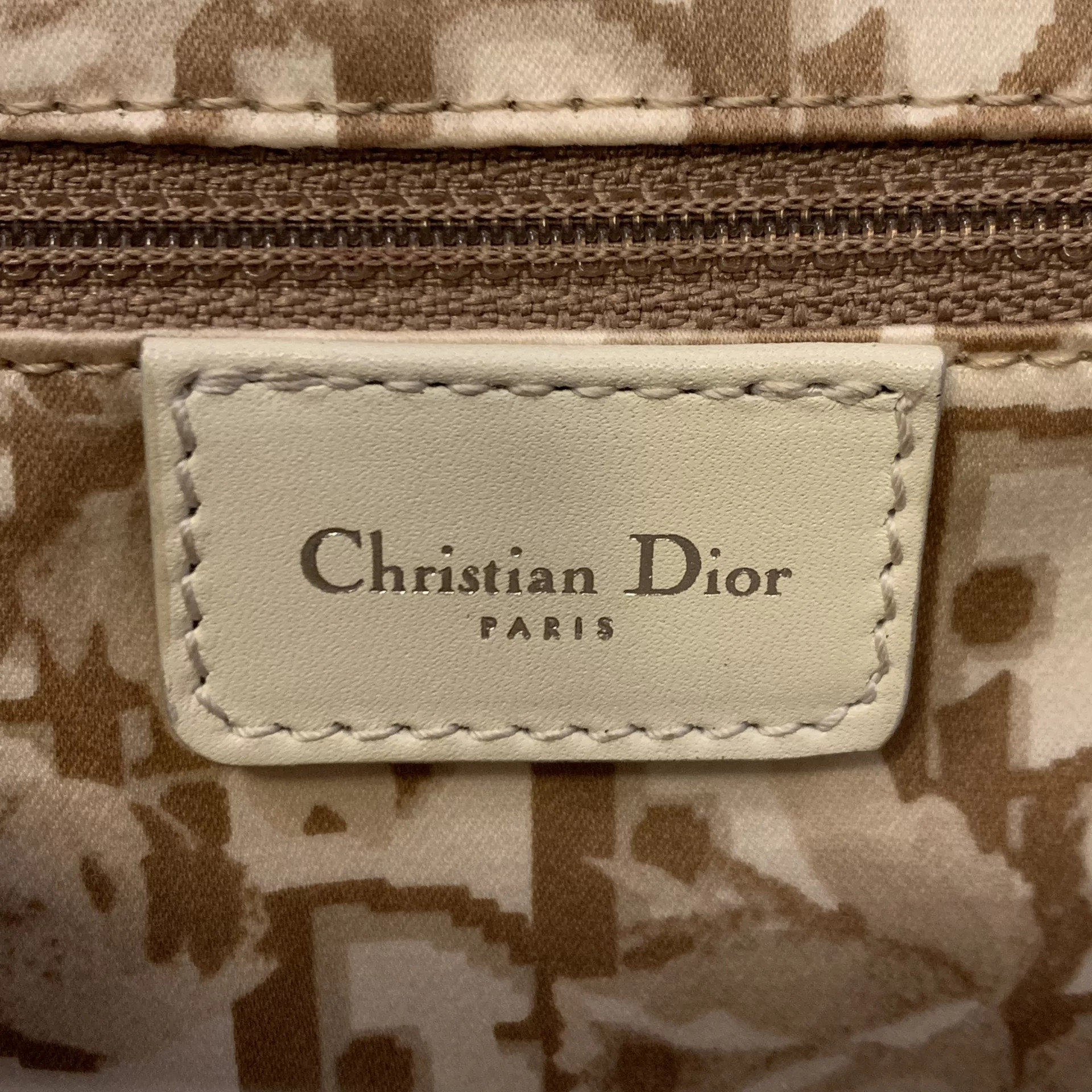 Bolsa Christian Dior Vintage Off White 