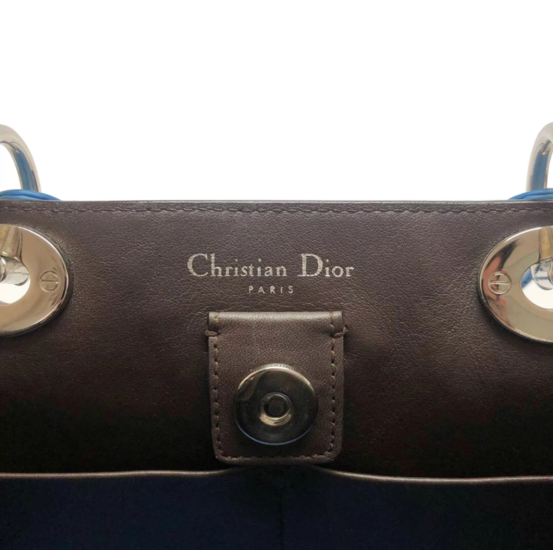 Bolsa Christian Dior Diorissima Azul