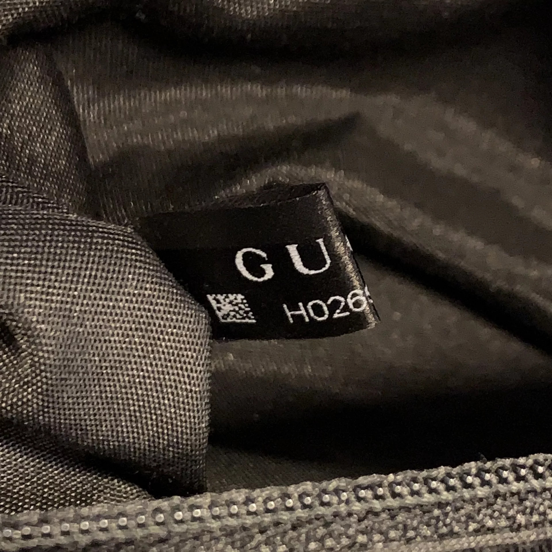 Nécessaire Gucci Preto