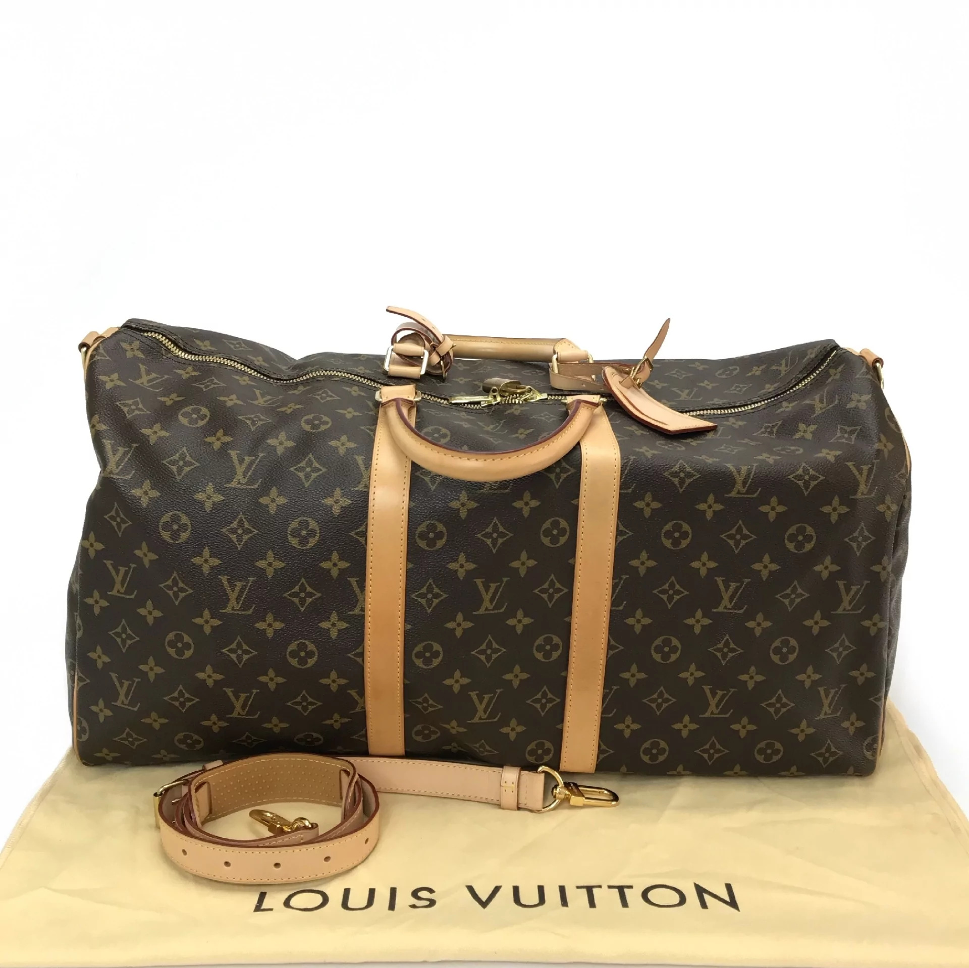 Mala de Mão Louis Vuitton Keepall Bandouliere 55
