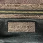 Clutch Burberry Píton Laço Marrom