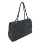 Bolsa Chanel Couro Cinza