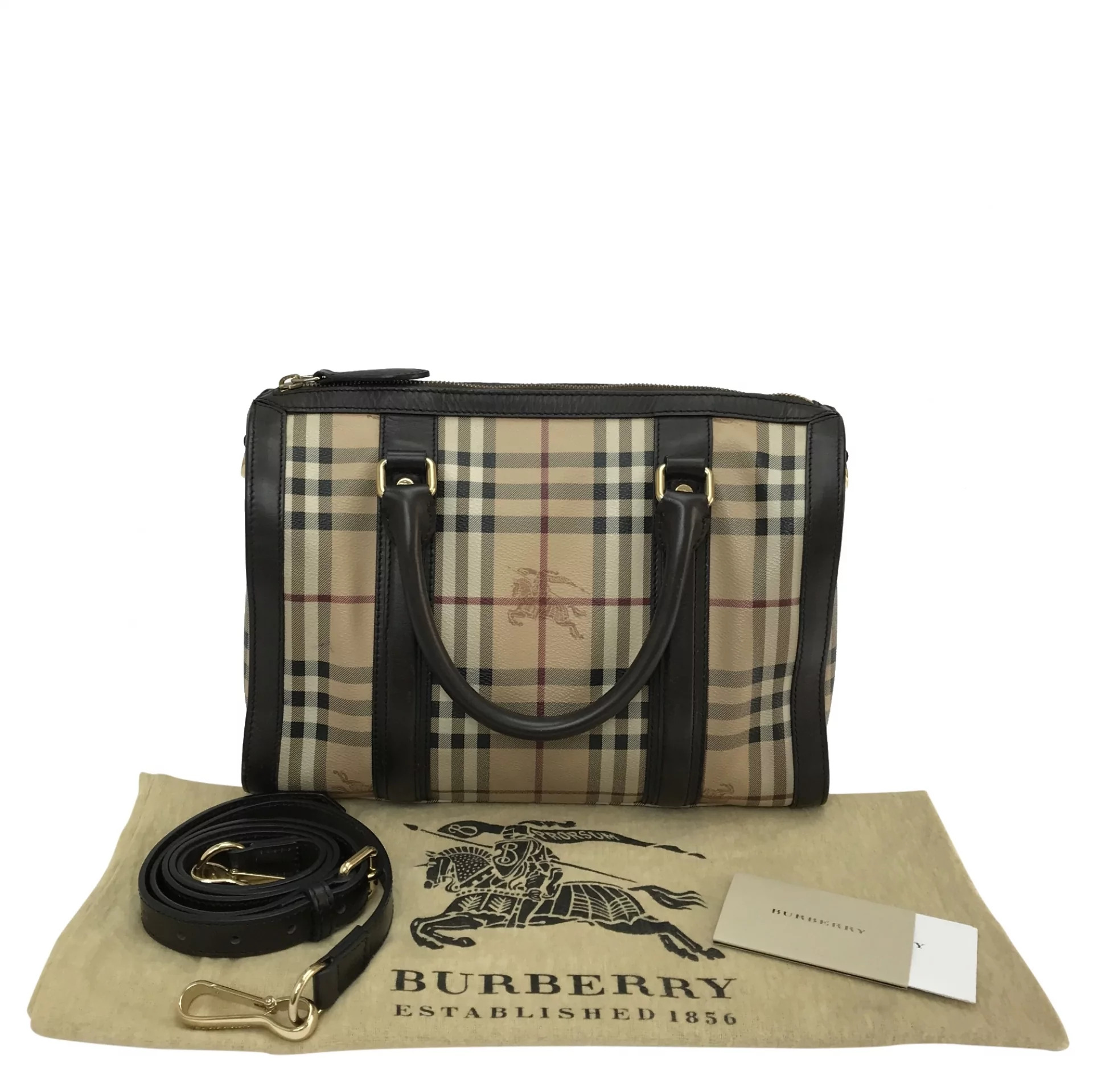 Bolsa Burberry Xadrez Tradicional