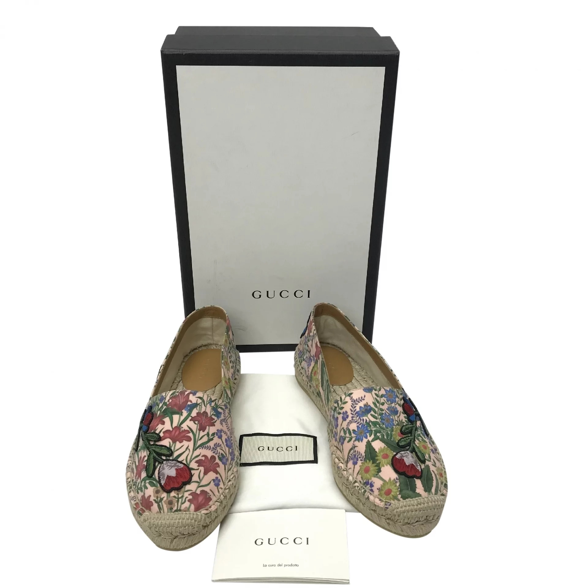 Espadrille Gucci Estampa Floral