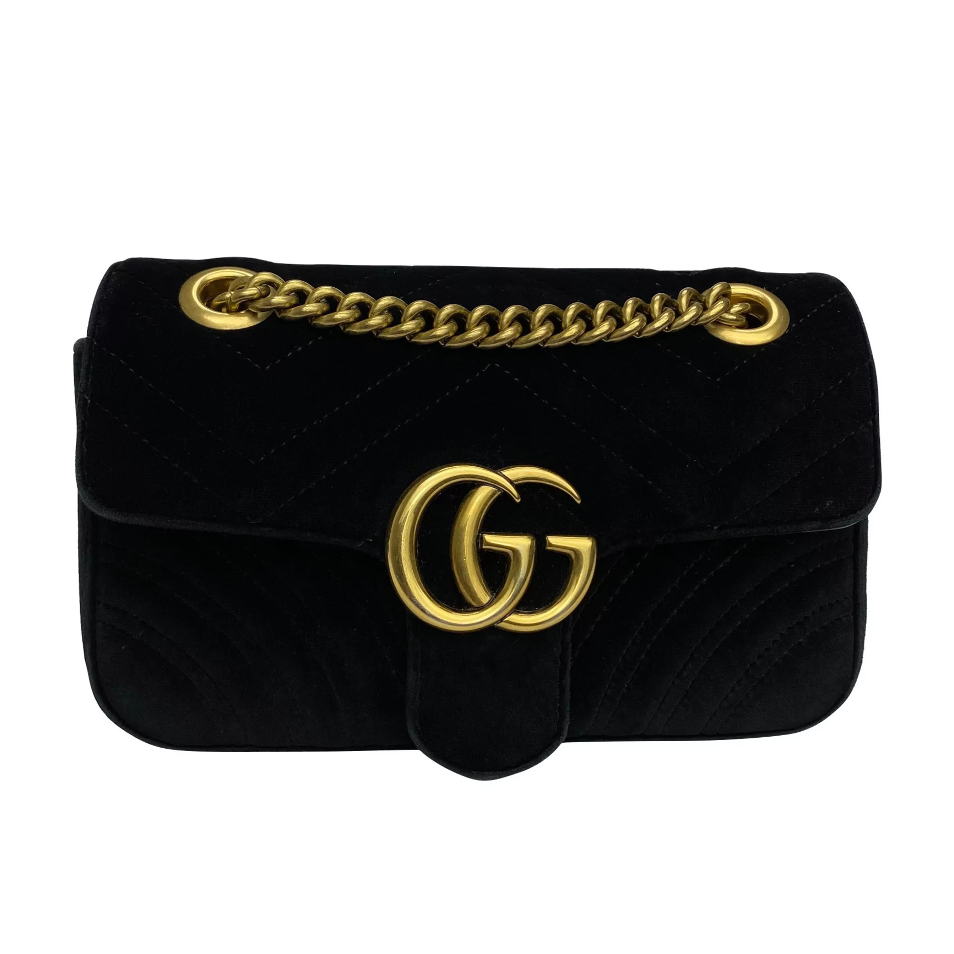 Bolsa Gucci GG Marmont Veludo