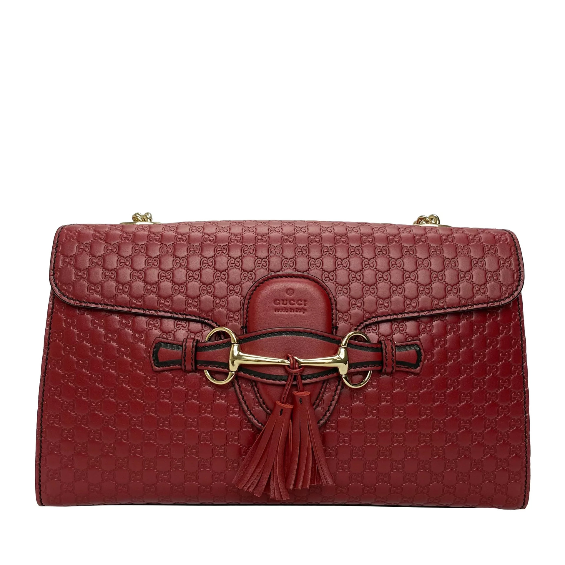 Bolsa Gucci Emily Signature Vermelha