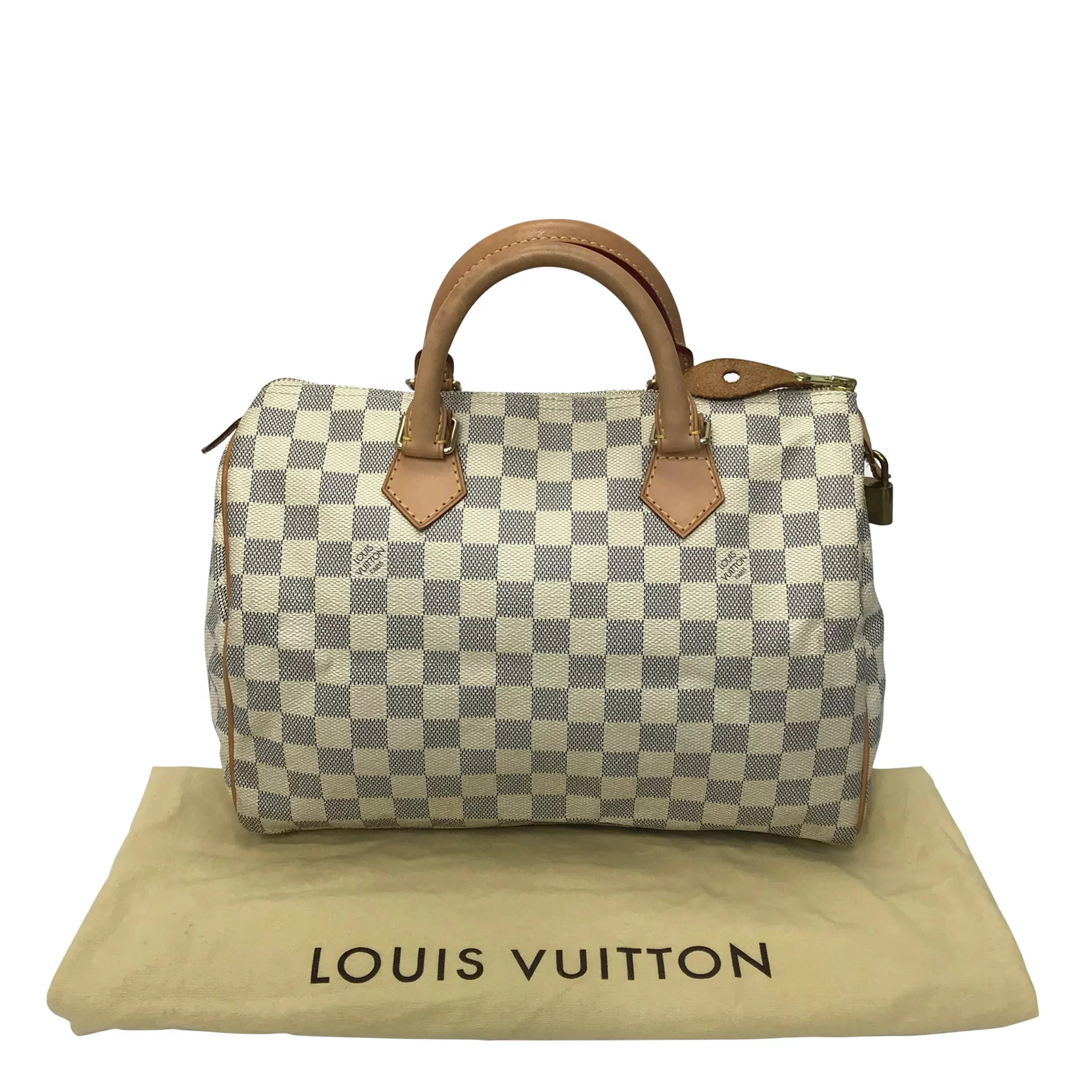 Bolsa Louis Vuitton Speedy Damier Azur 30