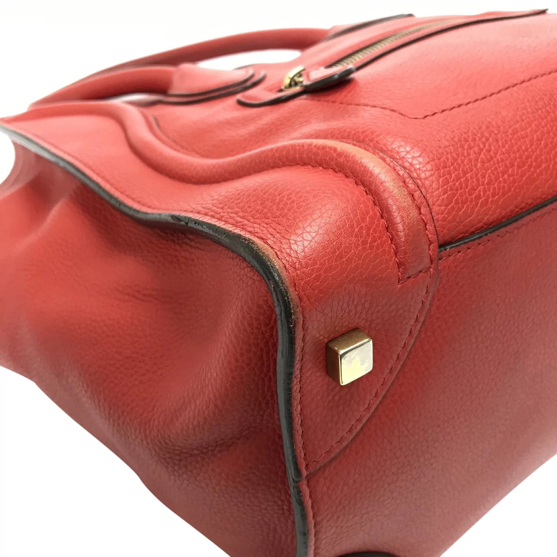 Bolsa Céline Luggage Vermelha