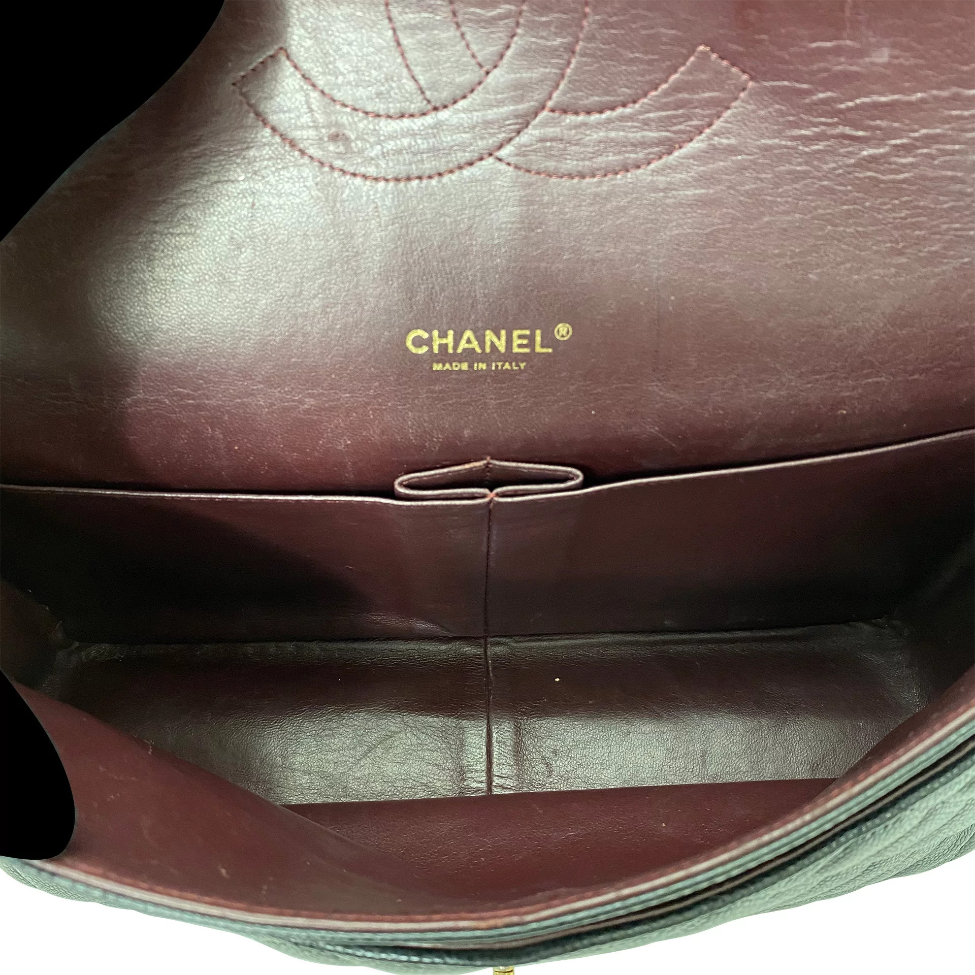 Bolsa Chanel Classic Flap Maxi Preta