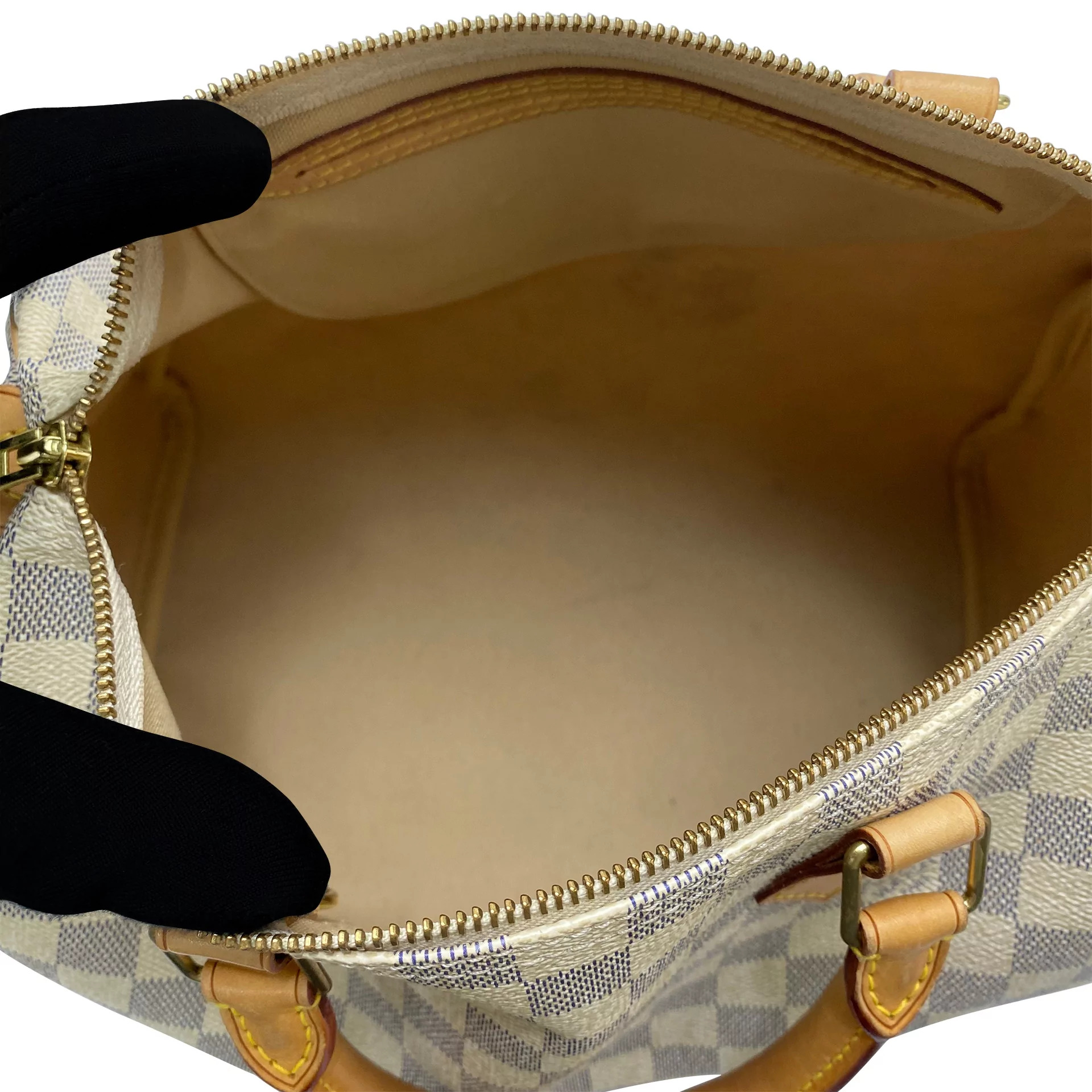 Bolsa Louis Vuitton Speedy 30 Damier Azur