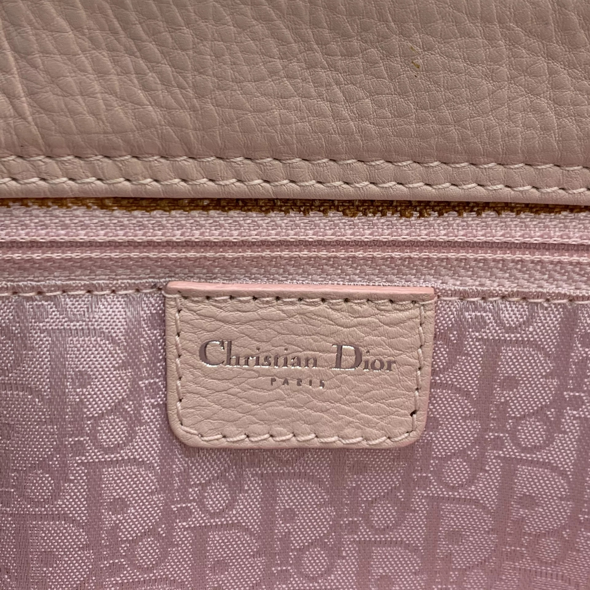 Bolsa Christian Dior Rosa East West