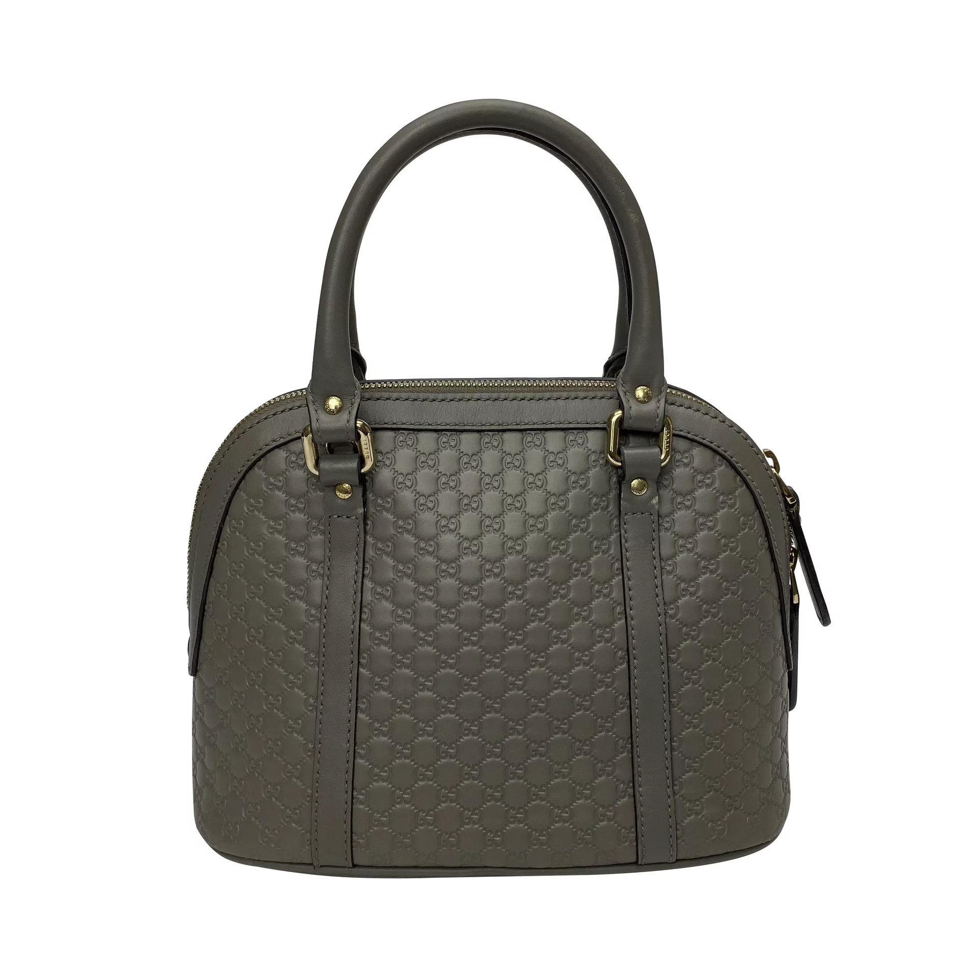 Bolsa Gucci Microguccissima Cinza