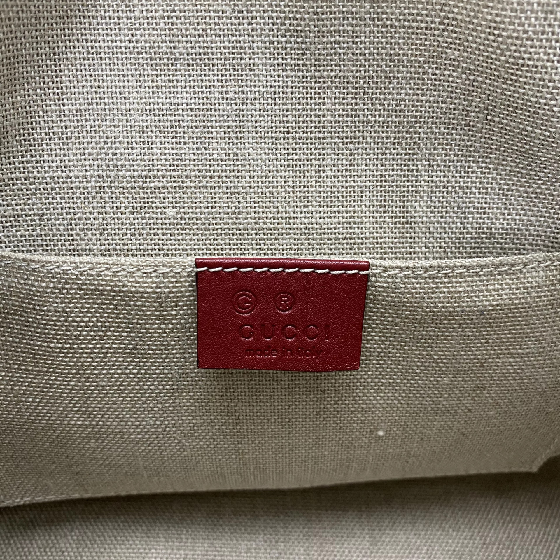 Bolsa Gucci Microguccissima Vermelha