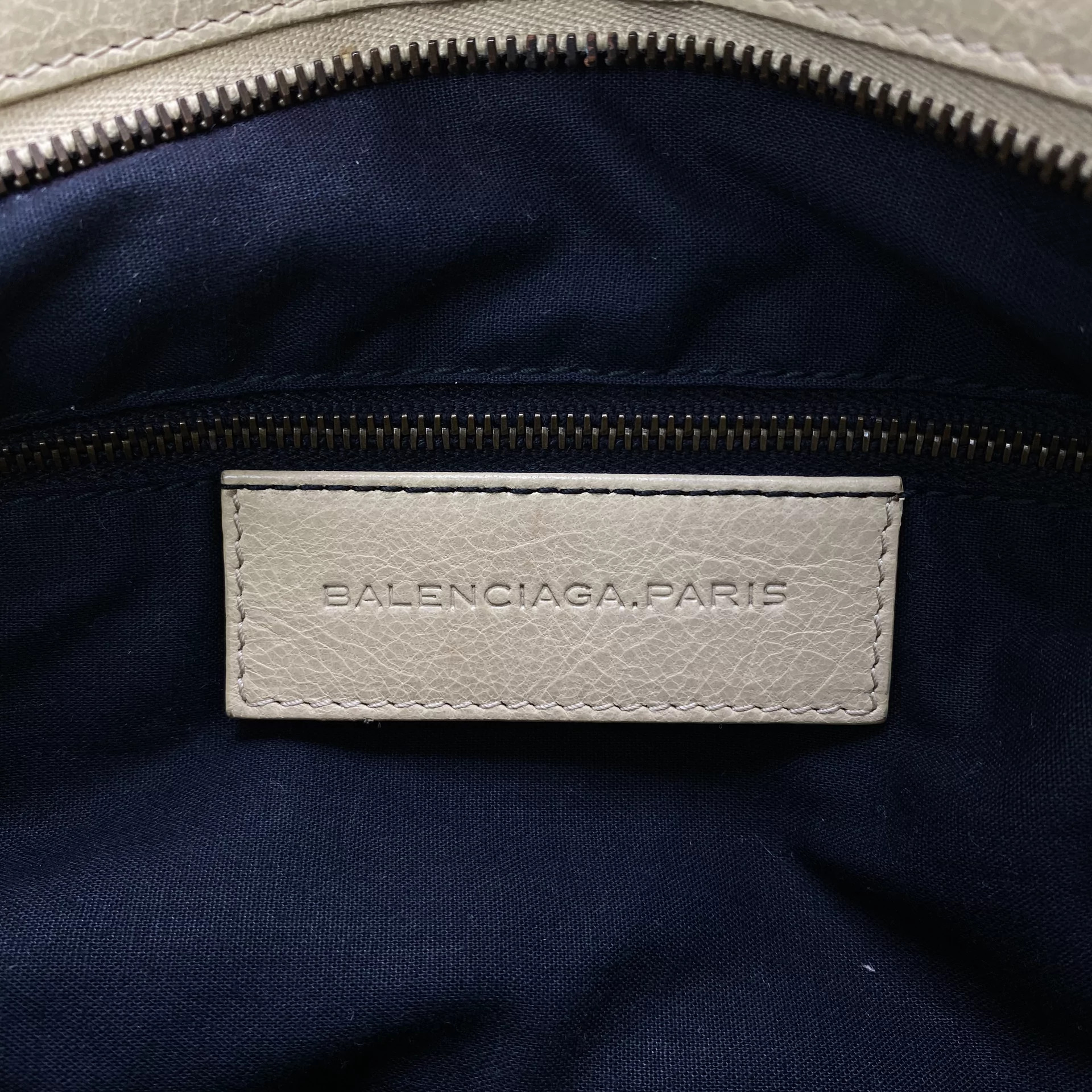 Bolsa Balenciaga Motorcycle City Bege