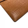 Porta-Ipad de Croco Caramelo Burberry