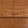 Porta-Ipad de Croco Caramelo Burberry