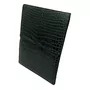 Porta-Ipad Burberry Couro Croco Verde