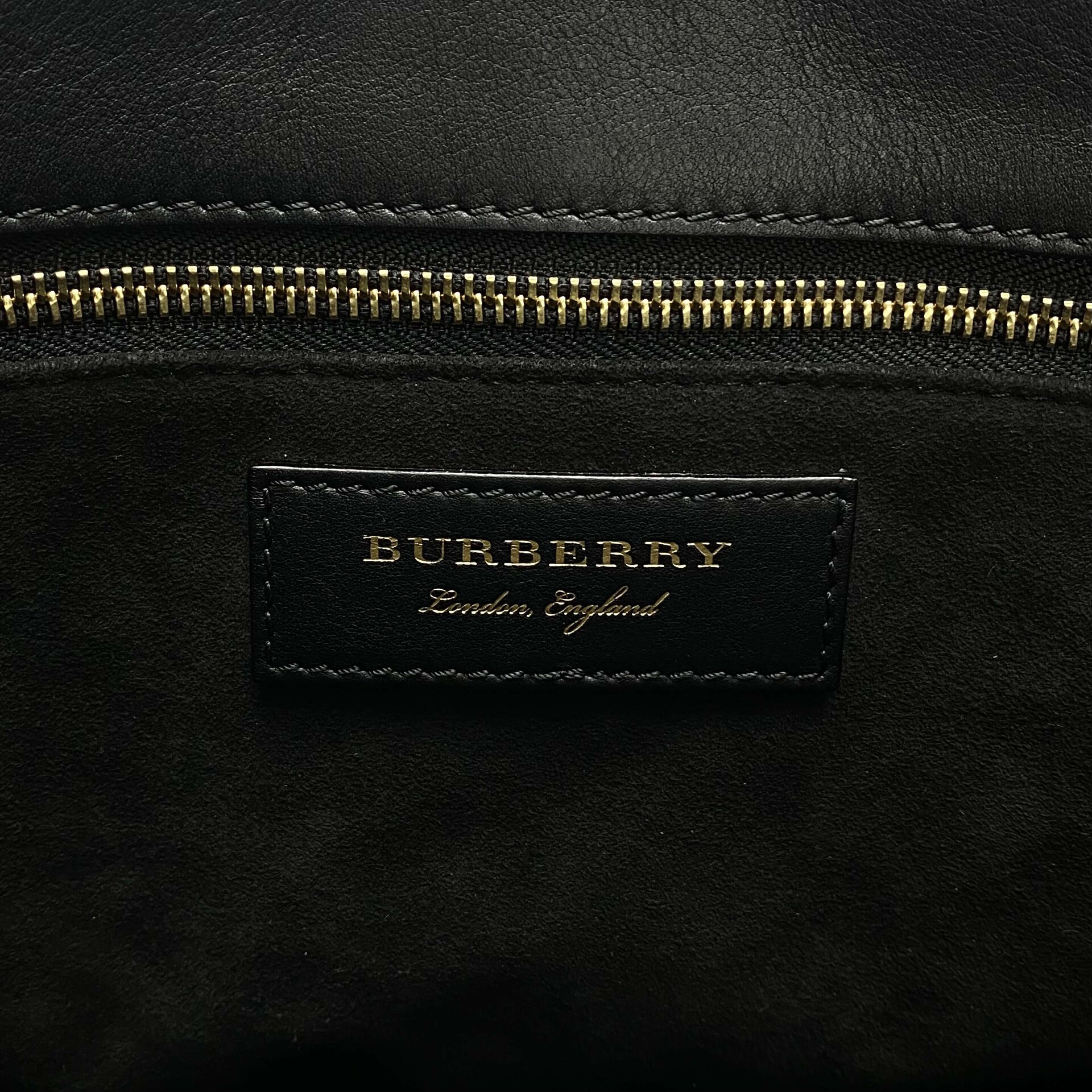 Bolsa Burberry Camurça e Píton