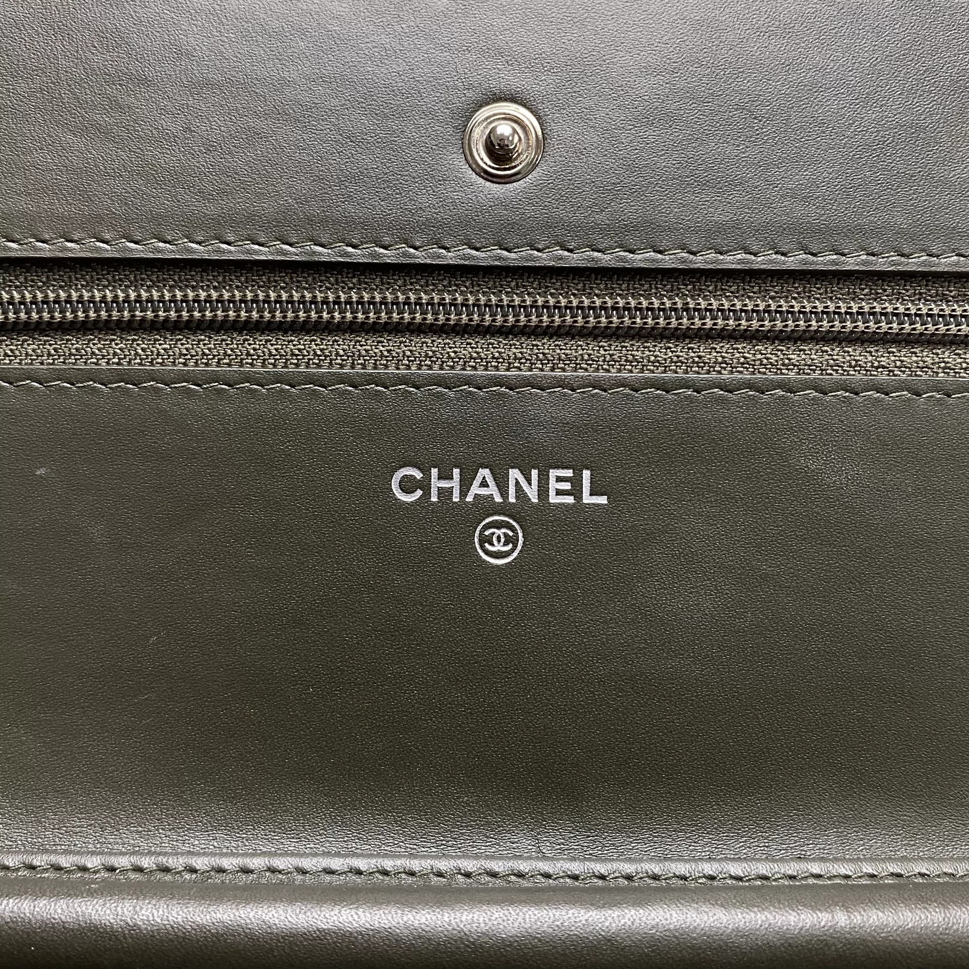 Bolsa Chanel Woc Verde-Musgo