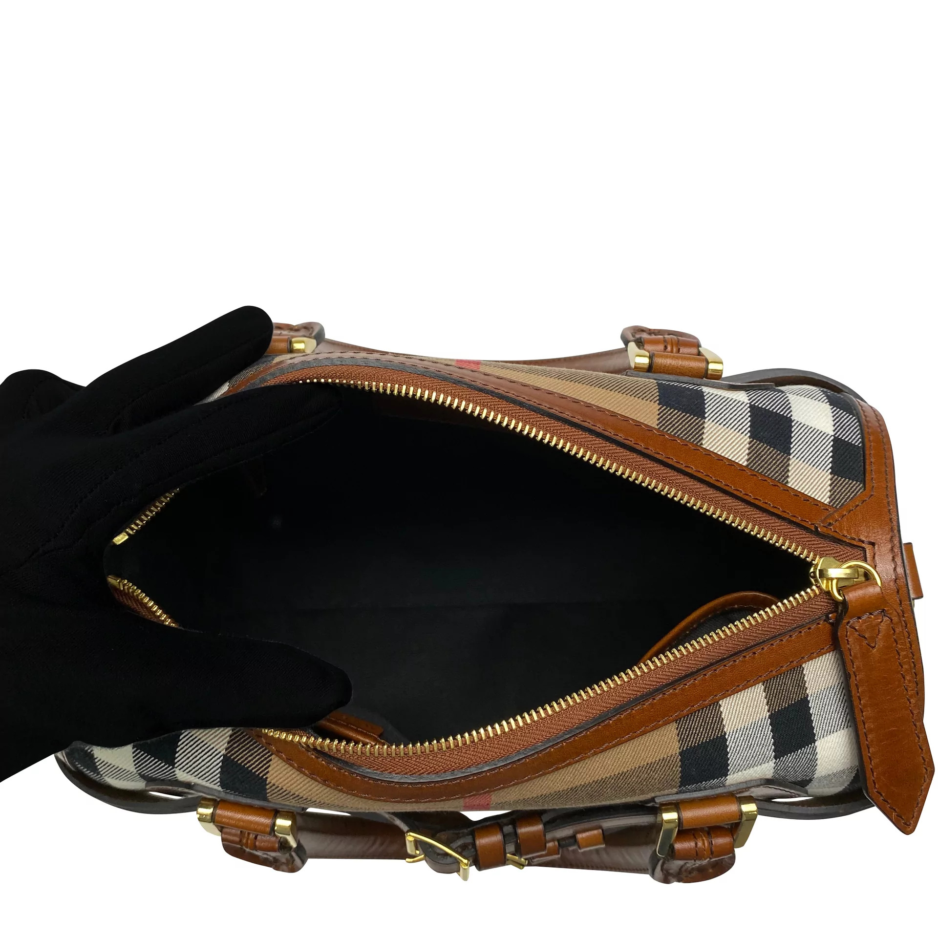 Bolsa Burberry Bridle House Check