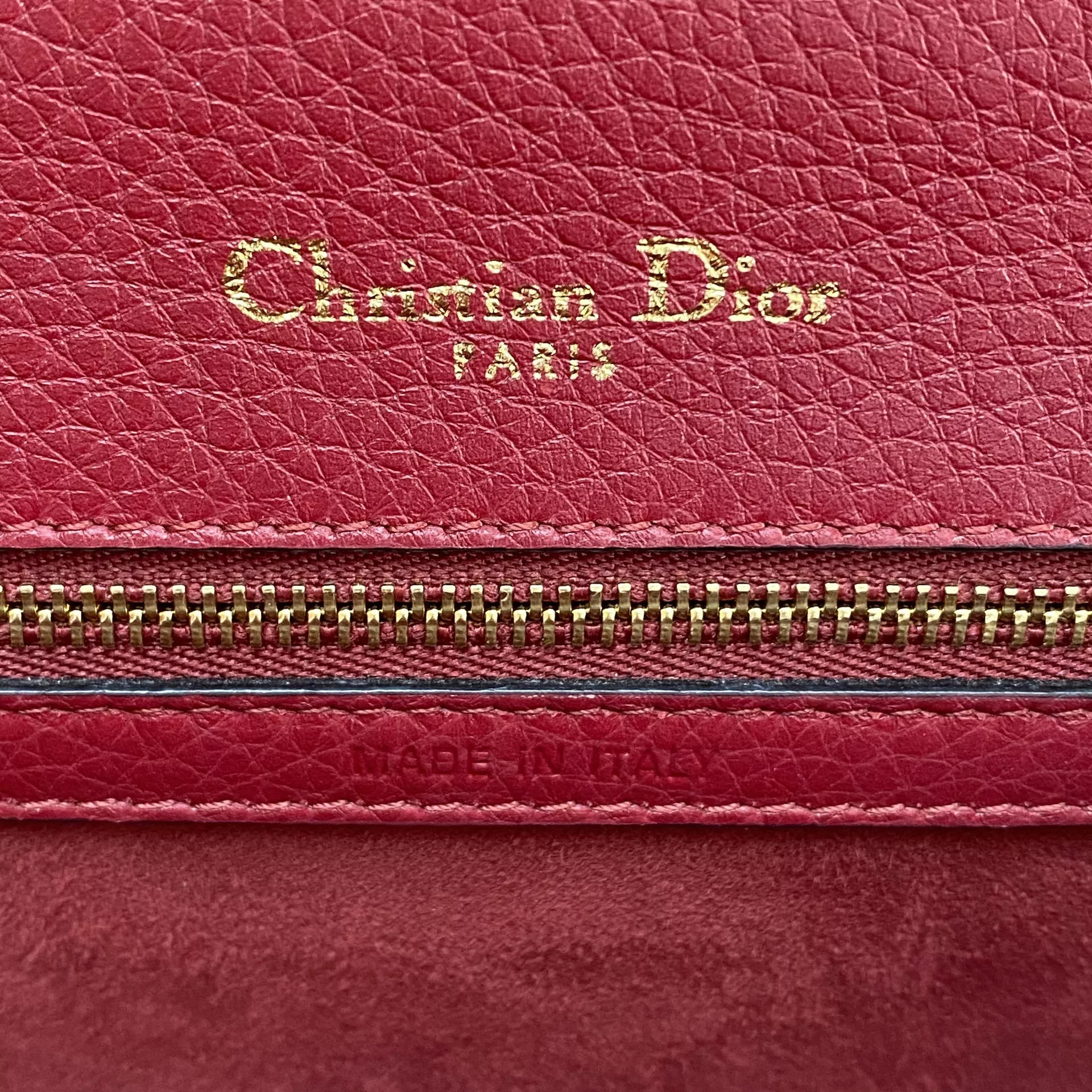 Bolsa Christian Dior Diorama Cereja