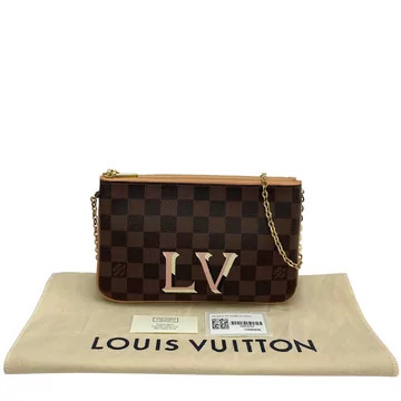 Bolsa Louis Vuitton Pochette Double Zip
