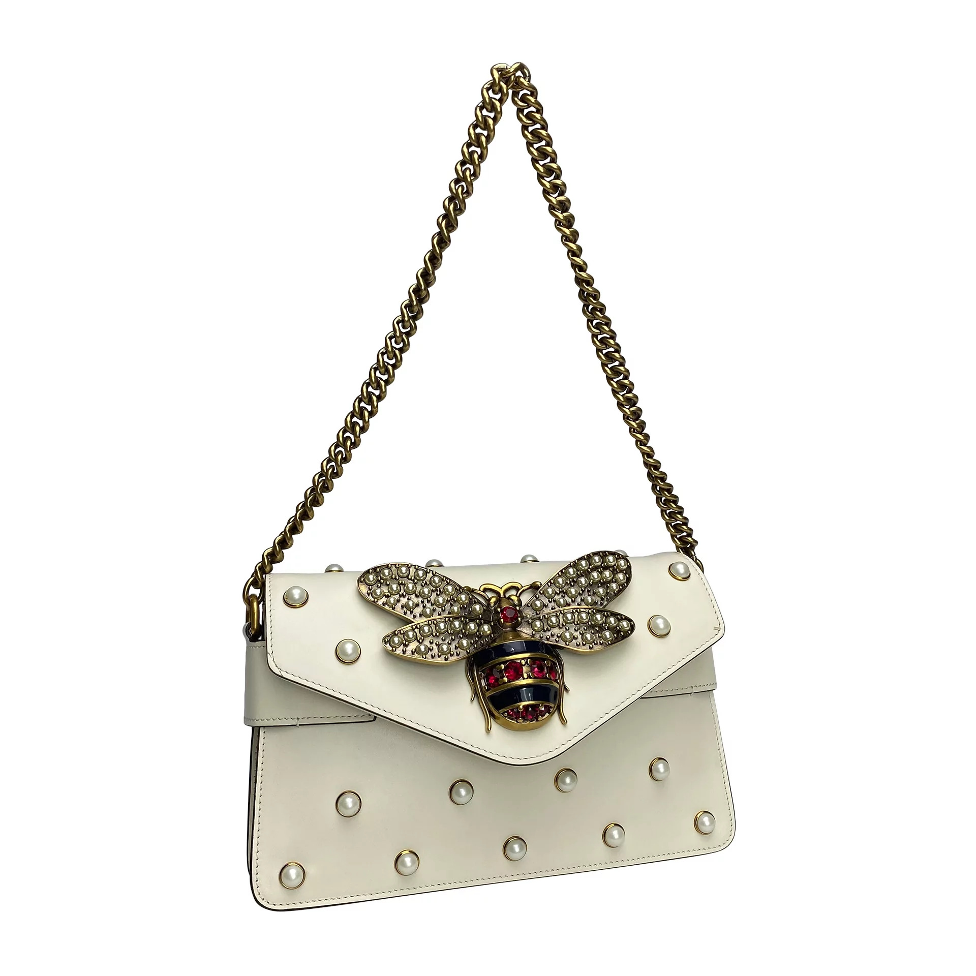 Bolsa Gucci Broadway Off White