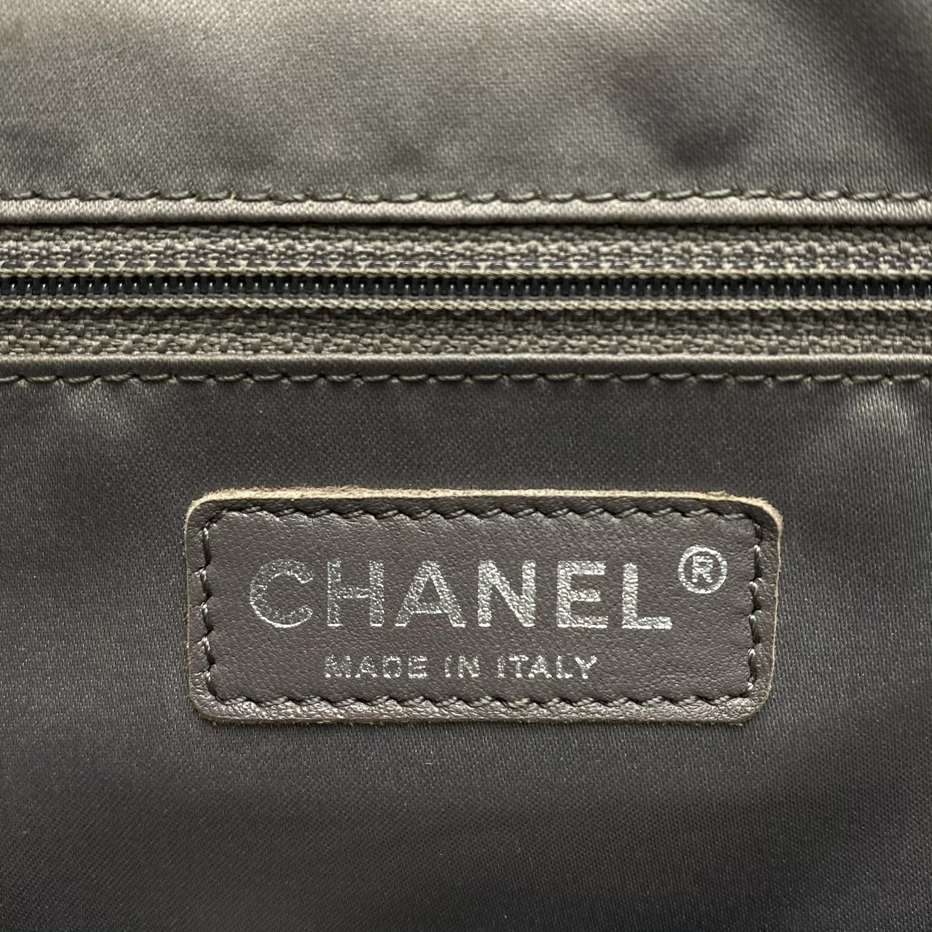Bolsa Chanel XL Grand Shopping Tote Marinho