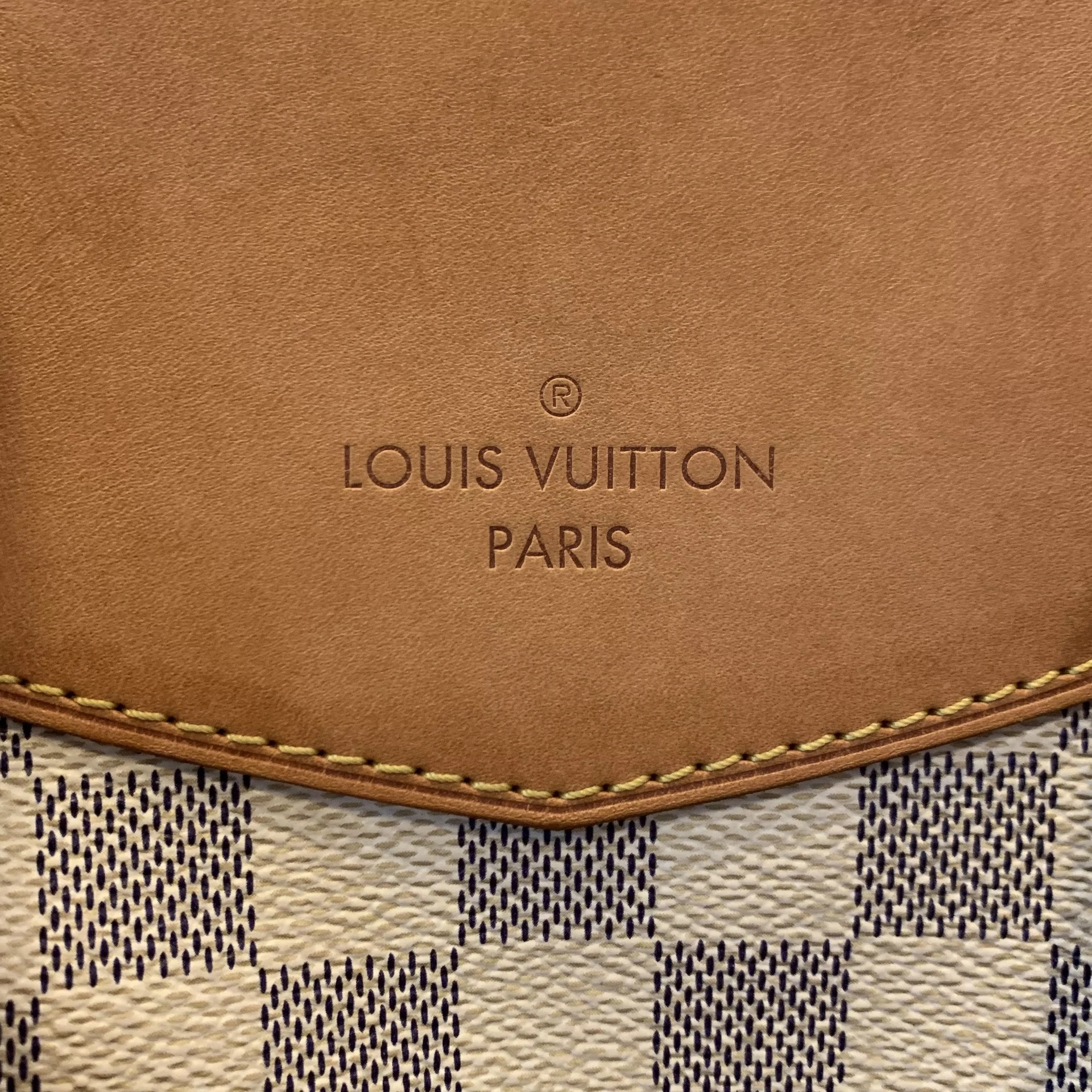 Bolsa Louis Vuitton Siracusa Damier Azur