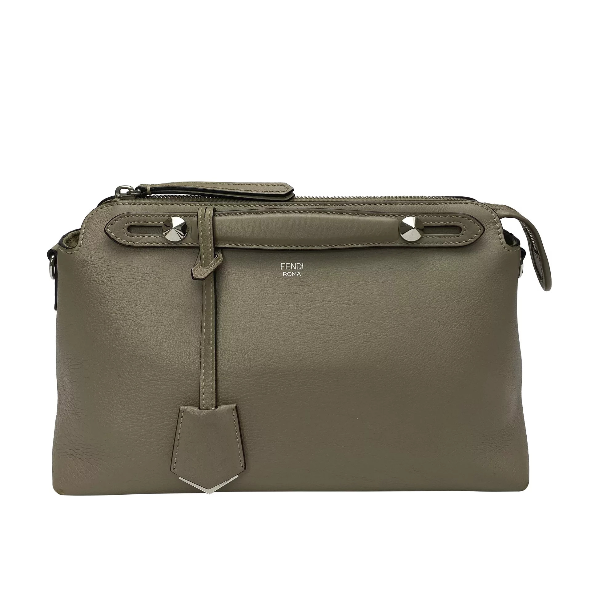 Bolsa Fendi By The Way Couro Nude