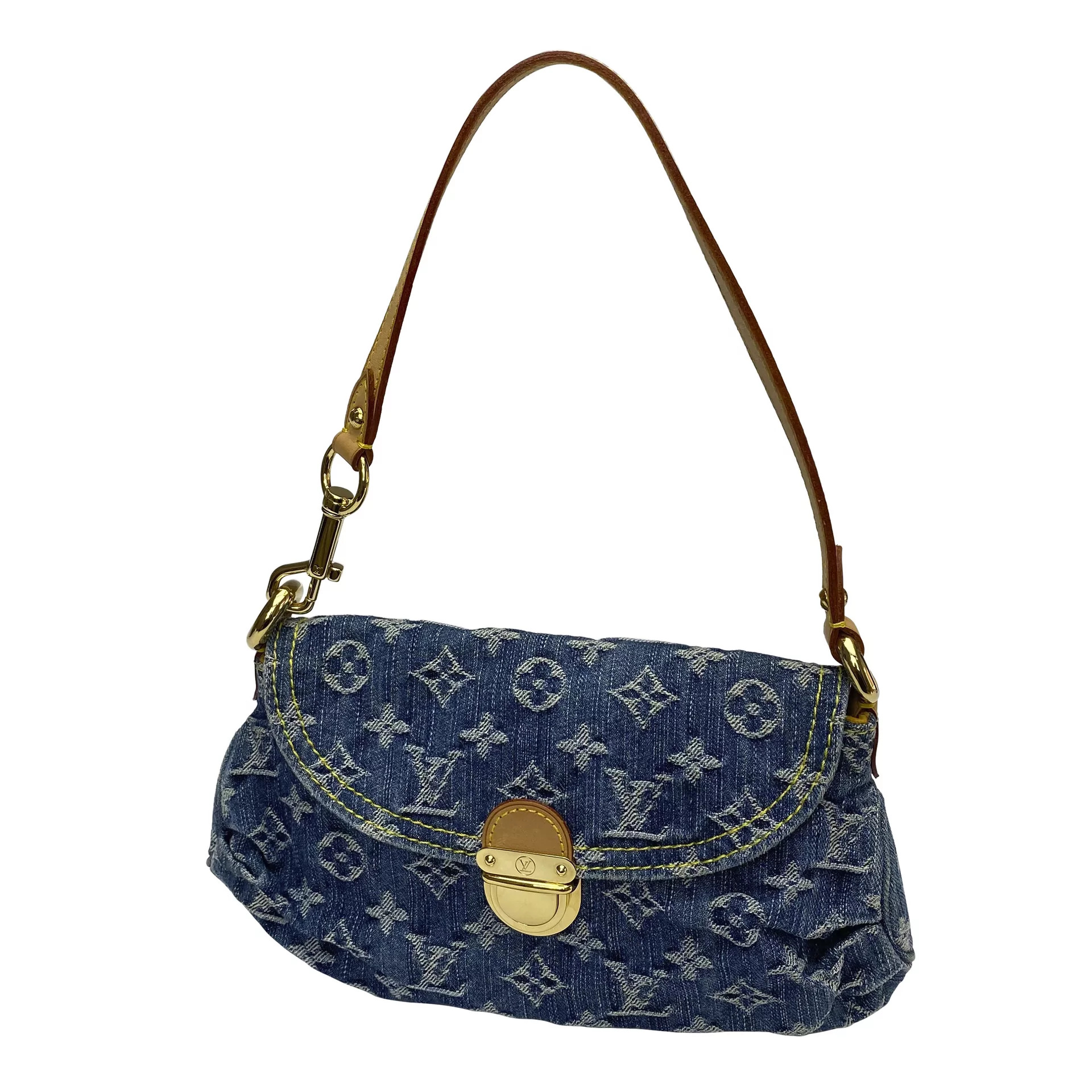 Bolsa Louis Vuitton Mini Pleaty Denim